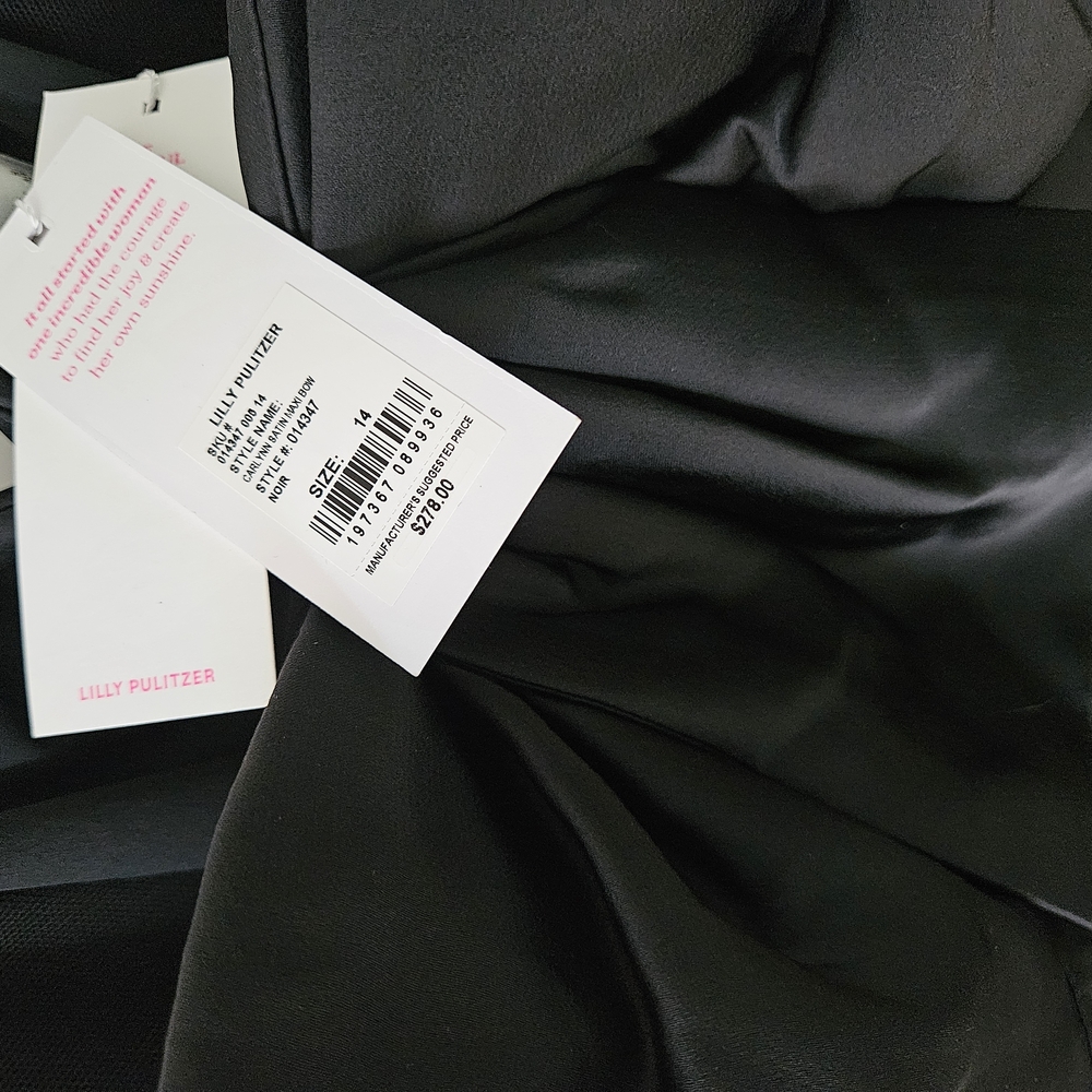 Lilly Pulitzer Elegant Black Dress